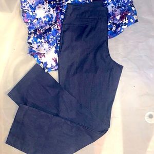 Dark blue Dress pants sz 8-10 med.